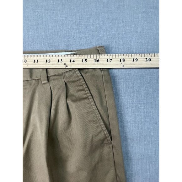 George Men's Mocha Chip Cotton Chino Formal Suit Pants 34"x29" GM00205 USED - Picture 5 of 7